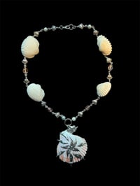 Image 1 of star of the sea necklace ⊹ ﹏𓊝﹏𓂁﹏⊹ ˖