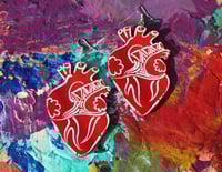 Image 3 of Tender Heart Earrings