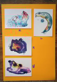 Image 4 of Cartes postales petits monstres