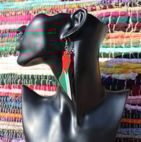 Image 2 of Power to Palestine earrings
