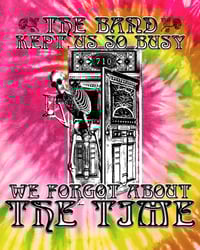 Image 4 of THE MUSIC NEVER STOPPED - SAN FRANCISCO '25 DYE (TIE DYE COLORS VARY)