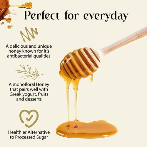 Image of Raw Greek Sidr Honey (340grams)