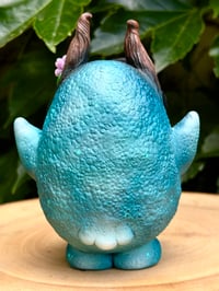 Image 3 of Koroqi the Tree Spirit Original Sculpture in Blue