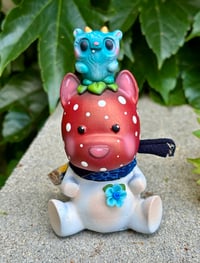 Image 1 of Mollie Monster and PupPup Original Sculpture (Mushroom)