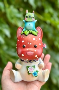 Image 4 of Koroqi and PupPup Large Original Sculpture (Mushroom)