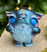 Image 3 of Dark Blue Chameleon Glitter Chonk (Last one!)