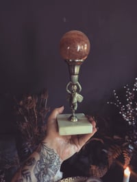 Fairy crystal ball stand 