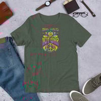 Image 7 of Make Quilts Not War Unisex t-shirt