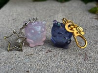 Image 2 of Mollie Monster Keychain (Cool Colors)