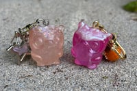 Image 4 of Mollie Monster Keychain (Warm Colors)