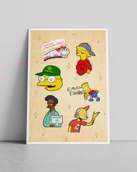 Spanish Simpson / Lámina