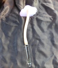 Image 5 of Glass mushroom handmade pyrex for inside or outdoor gardens / potted plants, or even aquar-7c0ff3eb