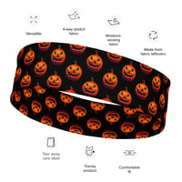 Image 1 of Headband - Classic Jack O Lantern