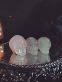 Image 3 of Crystal quartz Skulls 