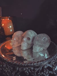 Image 1 of Crystal quartz Skulls 