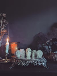 Image 2 of Crystal quartz Skulls 