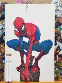 NEIGHBORHOOD SPIDEY ORIGINAL ART SIGNED