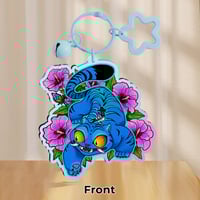 Image 1 of PRE-ORDER: 3in Derpy Tiger Charm
