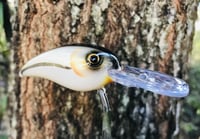 Image 2 of SPEEDBAITS Custom Airbrushed RK55 Crankbait CLONE BLACKTIE