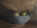 Image of Citrons dans un bol bleu