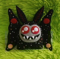 Image 1 of Fabric art cosmic moth of destiny