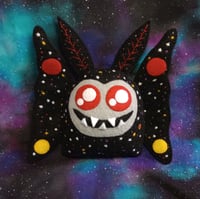 Image 3 of Fabric art cosmic moth of destiny