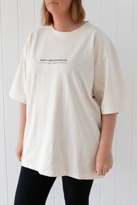Image 6 of Natural Heavy Weight Oversized Dusty Lane Tee 