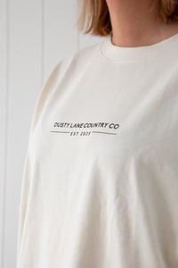 Image 7 of Natural Heavy Weight Oversized Dusty Lane Tee 