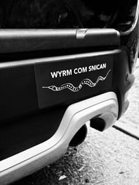 Image 3 of Anglo-Saxon Dragon Bumper Sticker