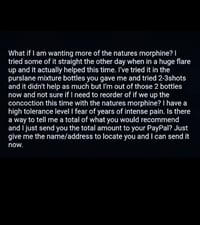 Image 3 of Nature's Morphine & Analgesic