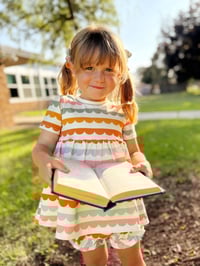 Image 2 of back to school | ruffle shorties | multiple prints