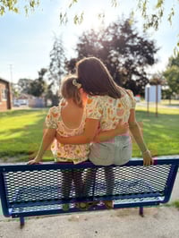 Image 2 of Back to School | Puff shoulder  Tuck-in | multiple prints
