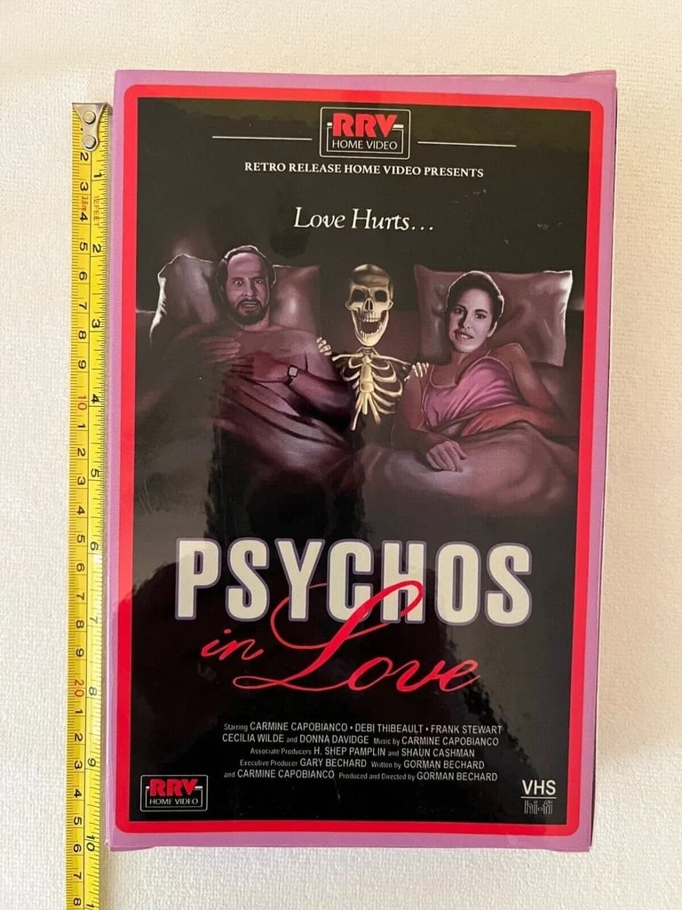 Image of Psychos In Love VHS re-release