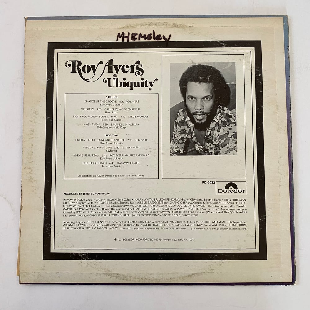 洋楽 ROY AYERS UBIQUITY /Change Up The Groove Change Up The Groove - Album by Roy Ayers | Spotify
