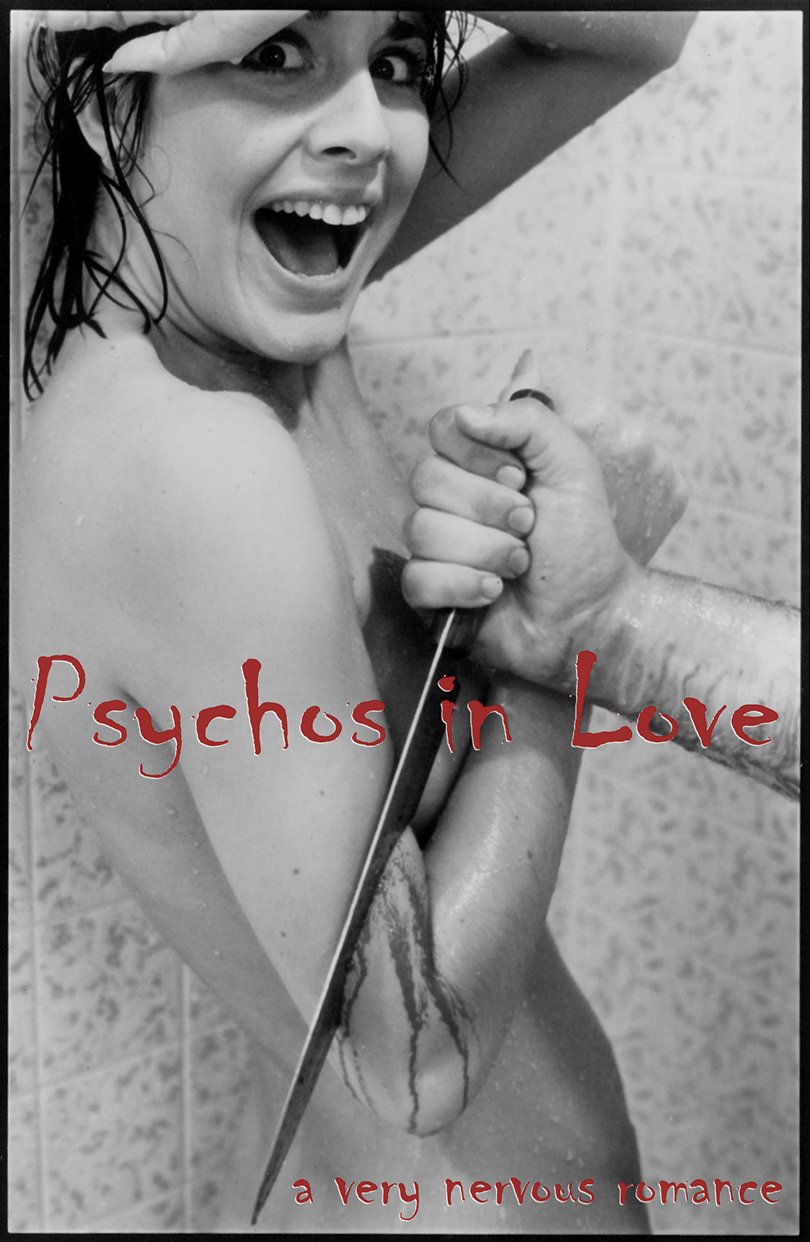 Image of PSYCHOS IN LOVE double sided poster/STICKER/buttons