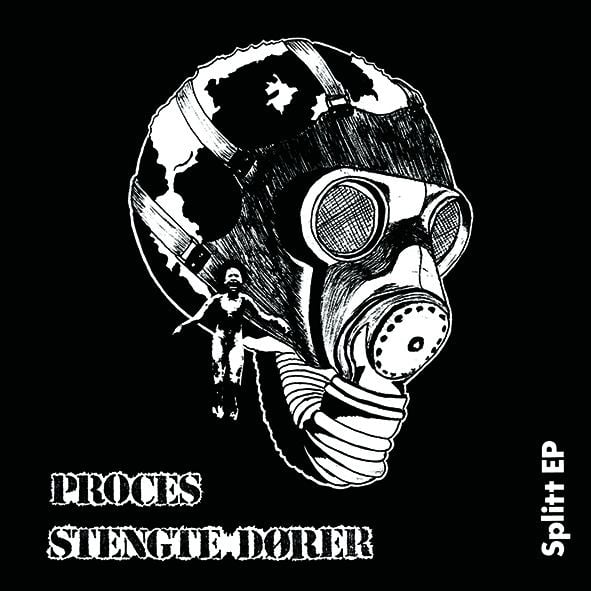Image of Proces / Stengte Dører - split 7" (1985)
