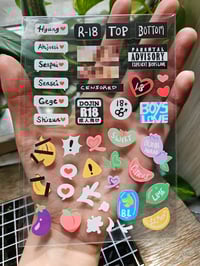 Image 1 of [Original] 4"x6" BL Sticker Sheet 