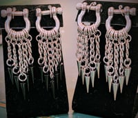 Image 1 of Waterfall Spikes Earweights 