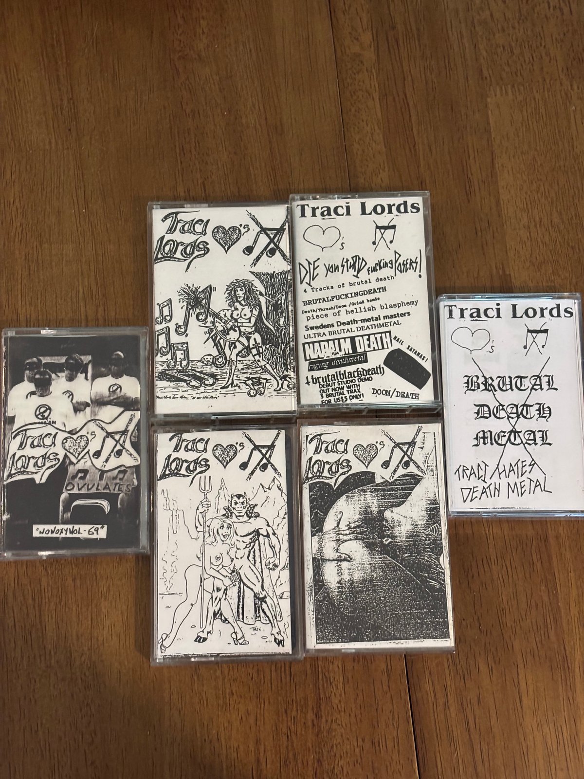 Traci Lords Loves Noise - Six Cassette Reissue Box Set!! PRE