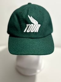 Image 1 of Angel Wing Logo "Members" Forest Wool Hat