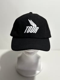 Image 1 of Angel Wing Logo "Members" Black Wool Hat