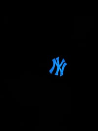 Image 4 of Sports Inspired "Baseball" Navy | GLOW IN DARK Wool Hat