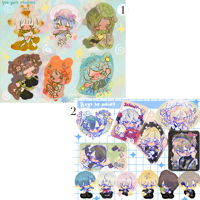 Image 1 of Rectangle Sticker Sheets