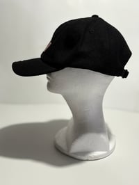 Image 2 of Angel Wing Logo "Members" Black Red Star | 1 Of 1 Wool Hat