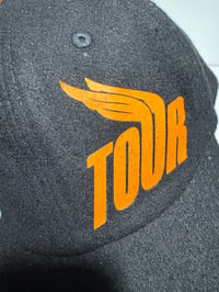 Image 4 of  Angel Wing Logo "Members" Black Orange | 1 Of 1 Wool Hat