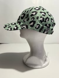 Image 2 of Angel Wing Logo "Mint Leopard" Multi | Purple Cotton Cap - 1 of 1