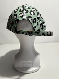 Image 3 of Angel Wing Logo "Mint Leopard" Multi | Purple Cotton Cap - 1 of 1