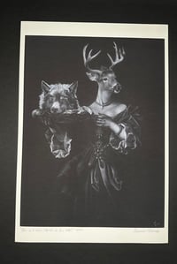 Image 1 of “She Is a Mad Woman, Is She Not?” 13x19in Print