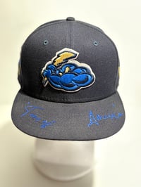 Image 2 of Reworked MILB "Trenton Thunders" - 7 1/8 -  1 of 1