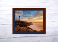 Silent Sentinel Lighthouse Quilt Panel By MDG Fabrics 